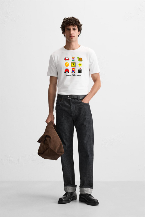 Mario Unisex Oversized T-Shirt